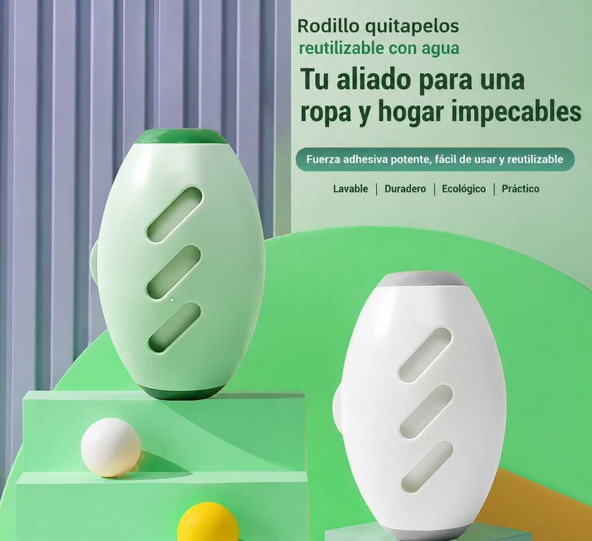 Rodillo Quitapelos Reutilizable